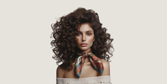 “Elegant Rakhi gift guide for sisters featuring luxury scarves by Waraq