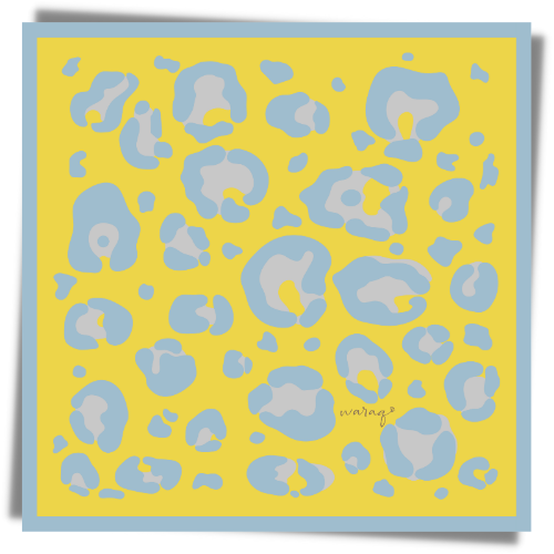 Dreamy Pop Yellow Scarf