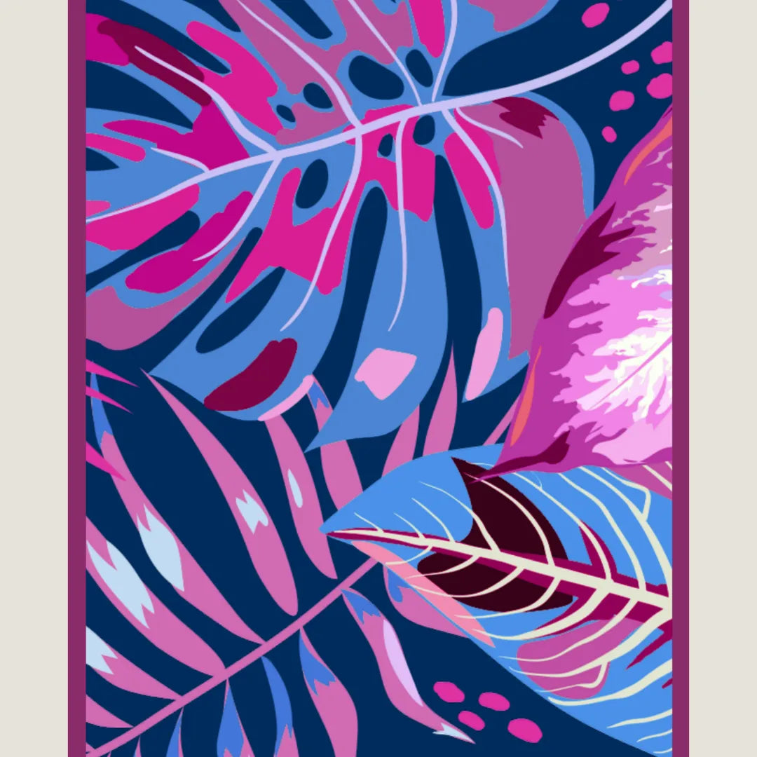 Crimson Tropic Scarf