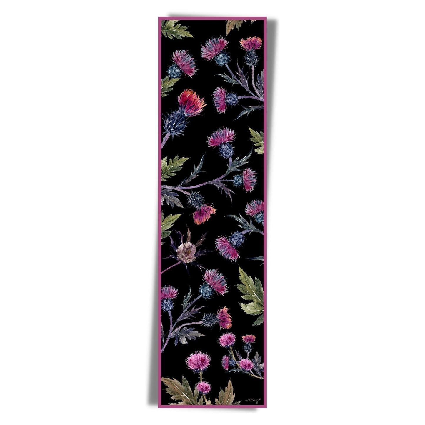 Ebony Rose Long Scarf/Stole