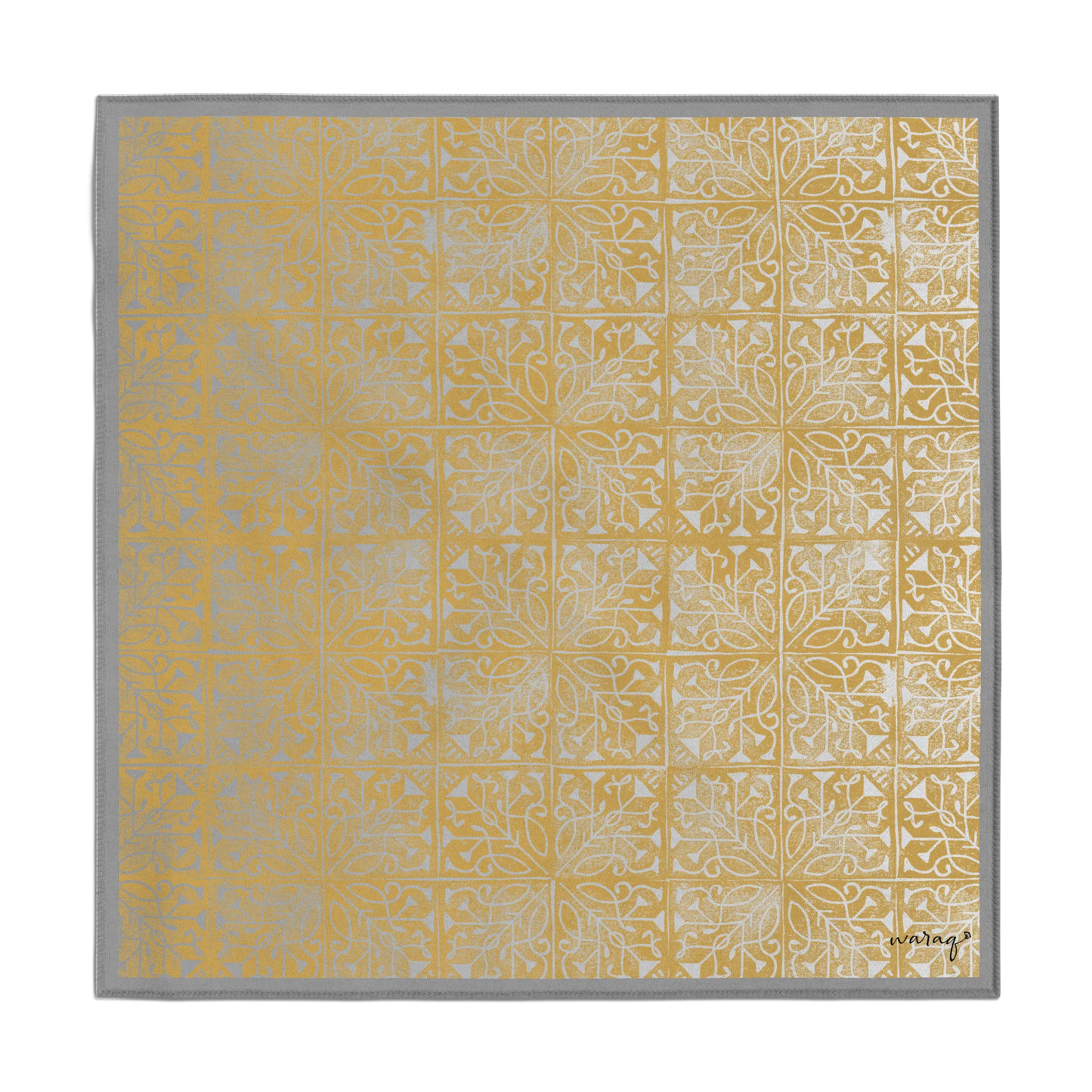 Gilded Lattice Scarf