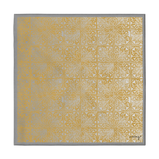 Gilded Lattice Scarf