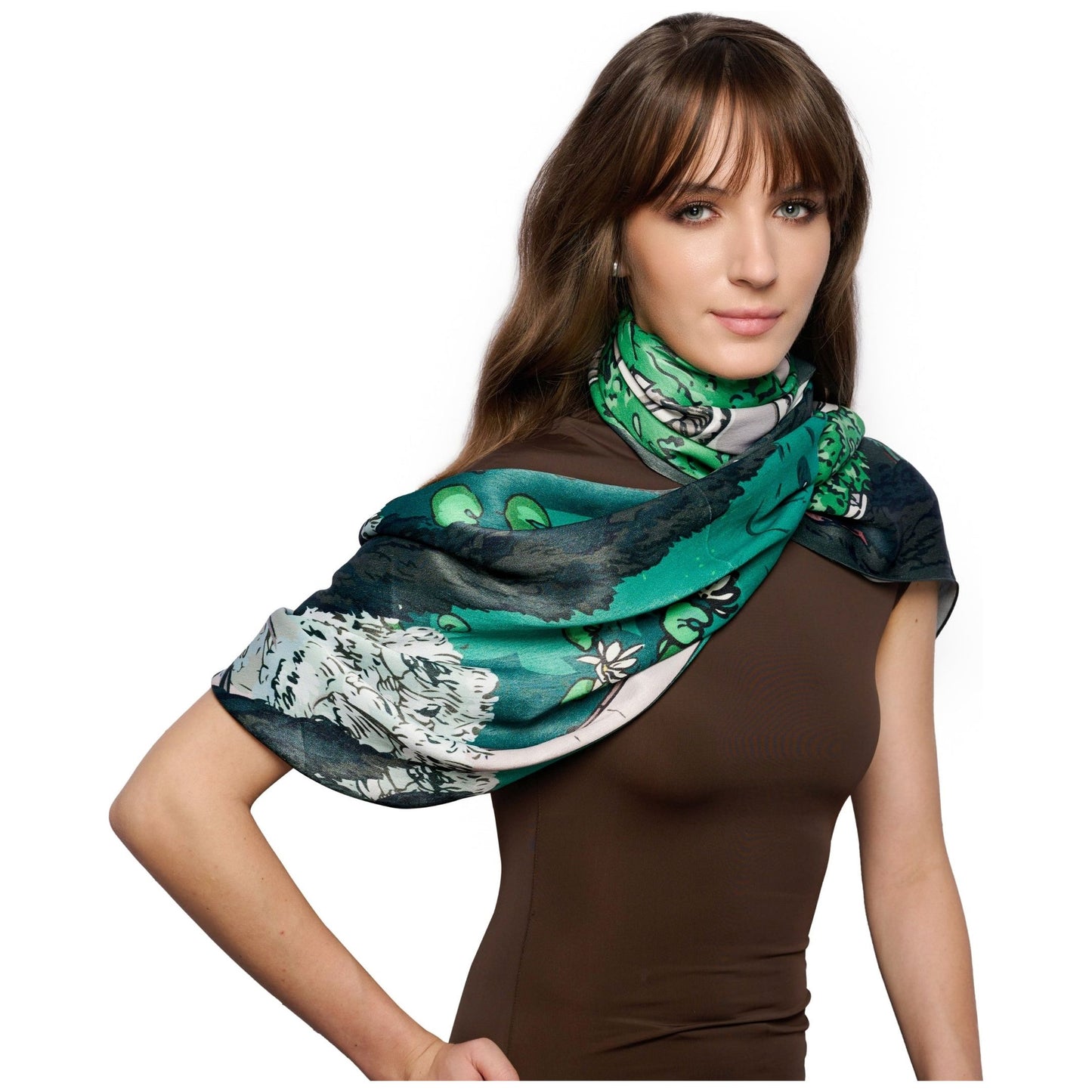 La Villa Panorama Long Scarf / Stole