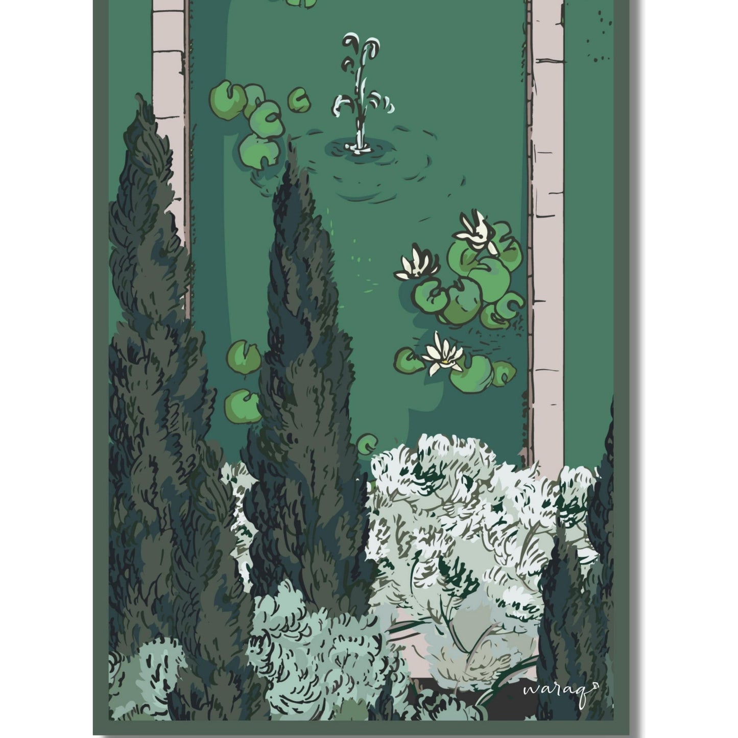 La Villa Panorama Long Scarf / Stole