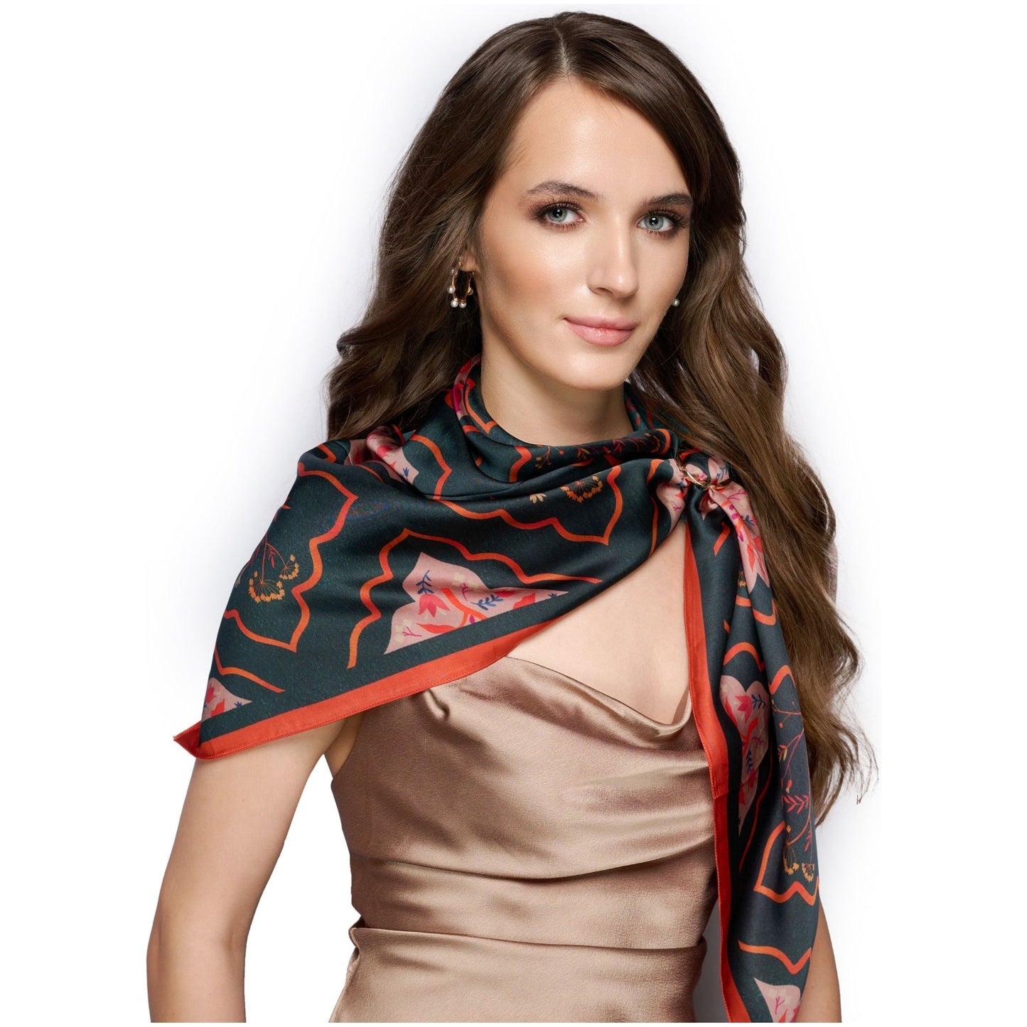 Marrakech Splendor Square Scarf