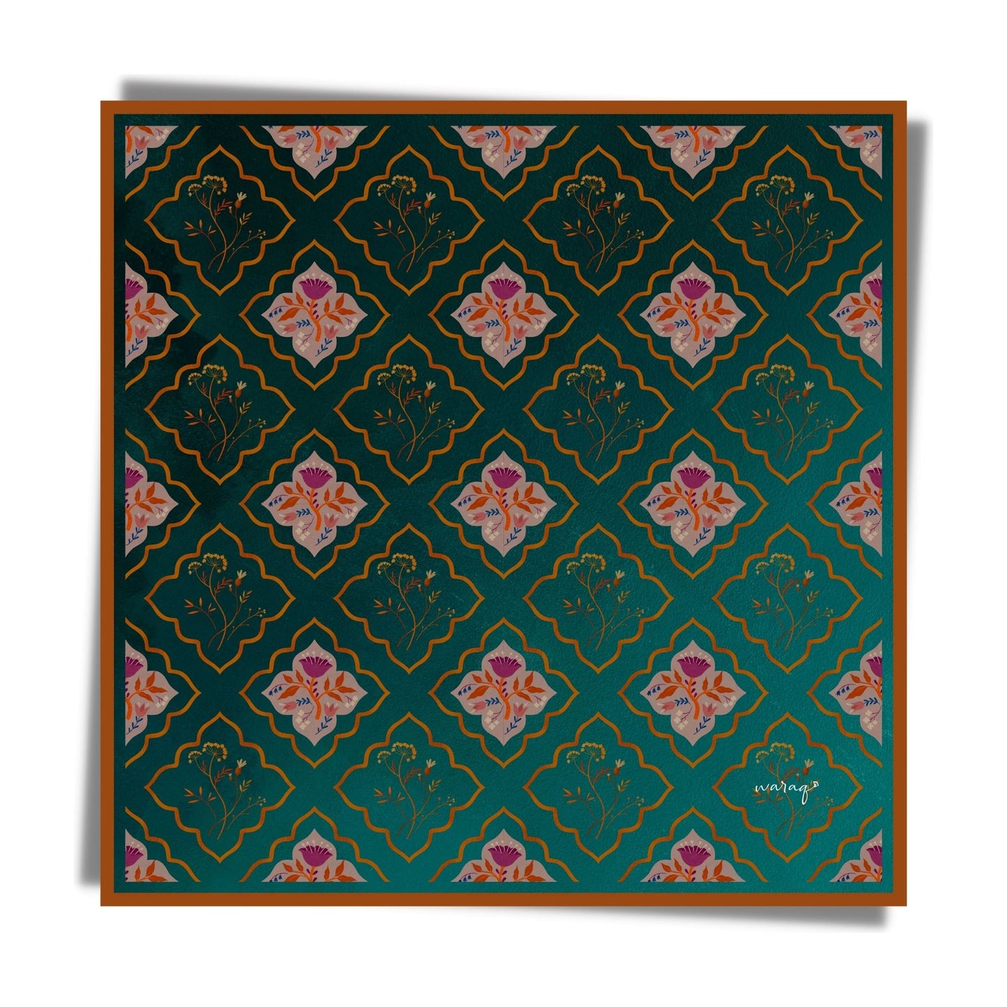 Marrakech Splendor Square Scarf