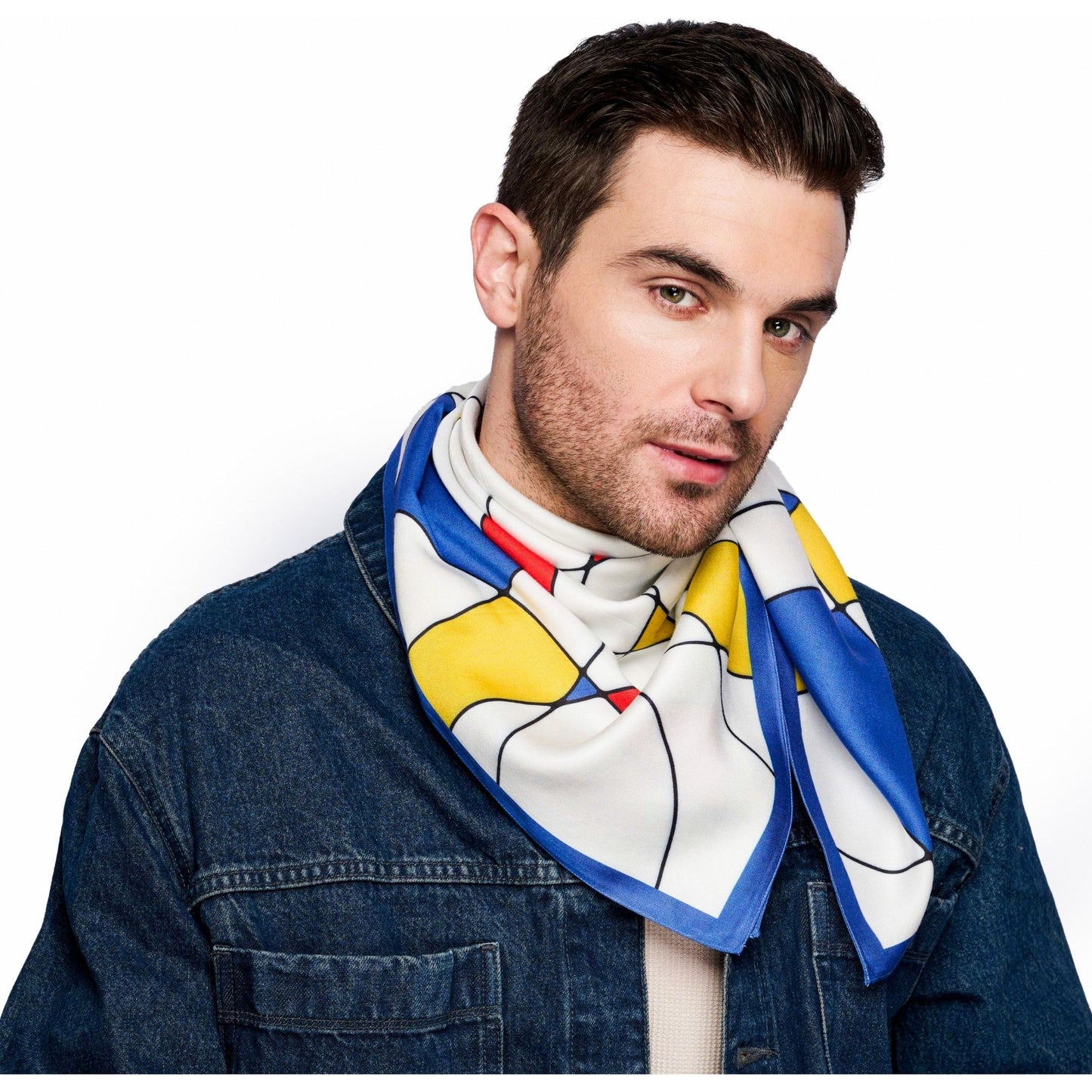Mondrian Spectrum Scarf
