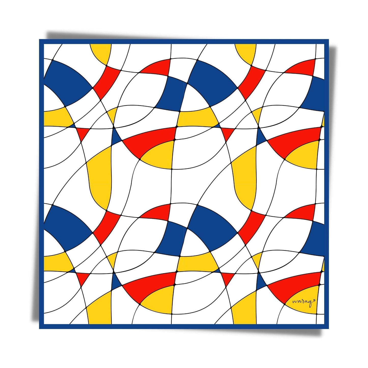 Mondrian Spectrum Scarf