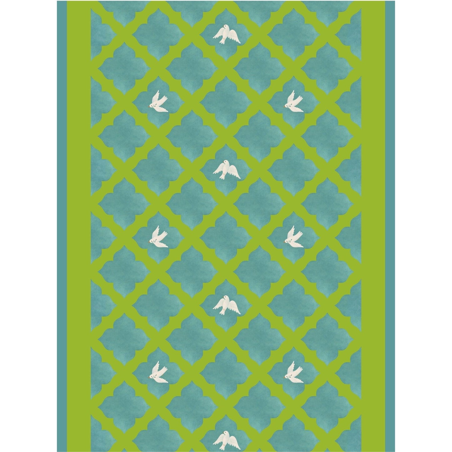 Moroccan Dreamscape Long Scarf/Stole