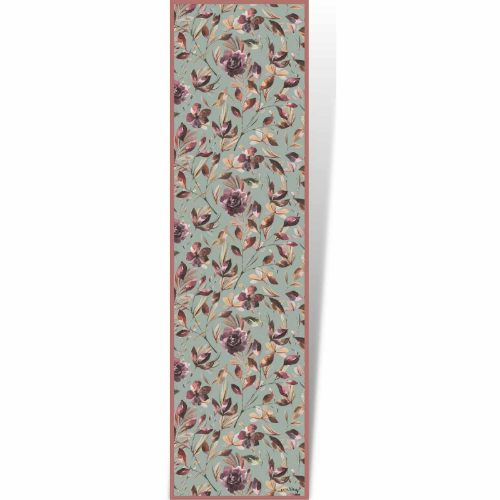Nature Flair Tan & Sea Green Scarf