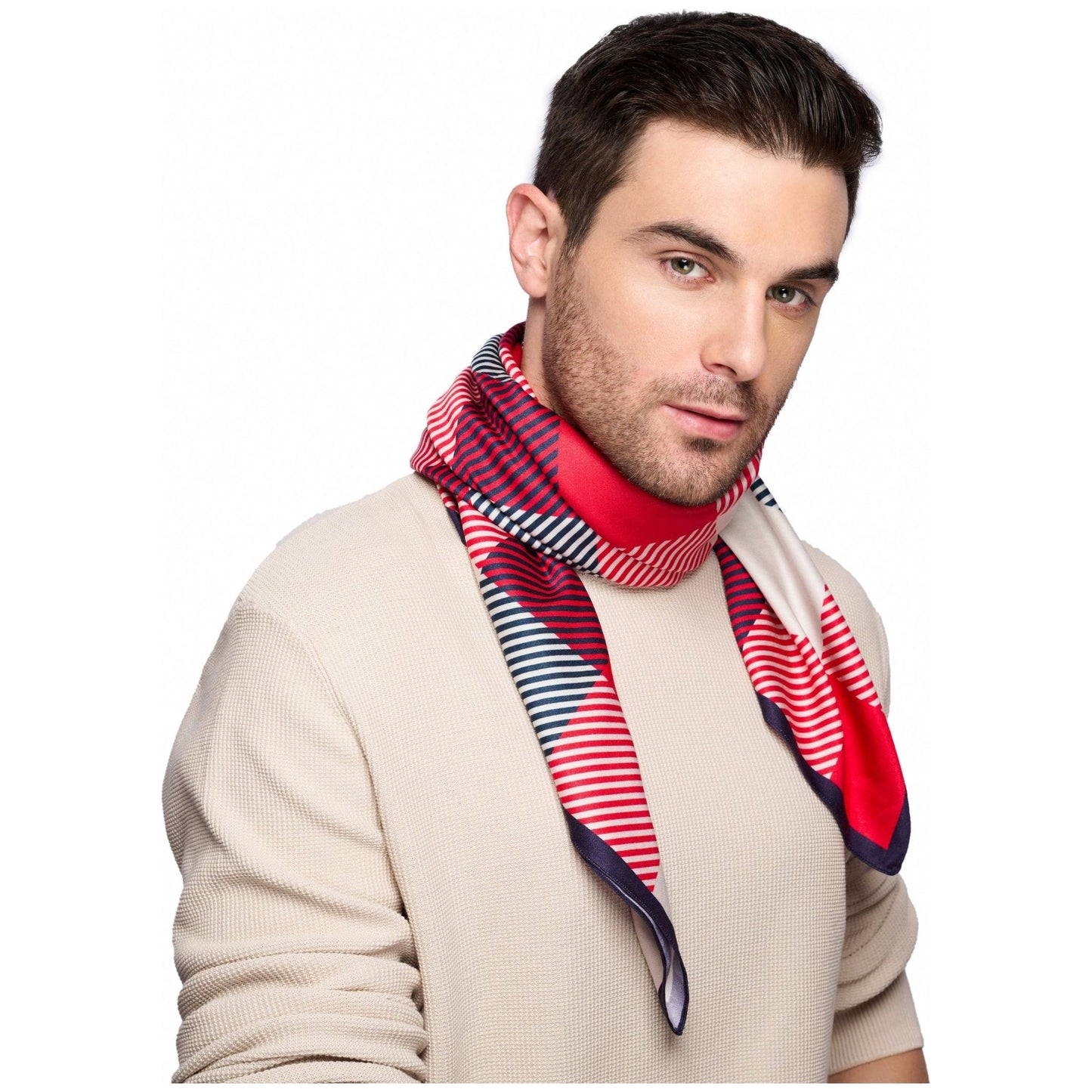 Nautical Plaid Scarf