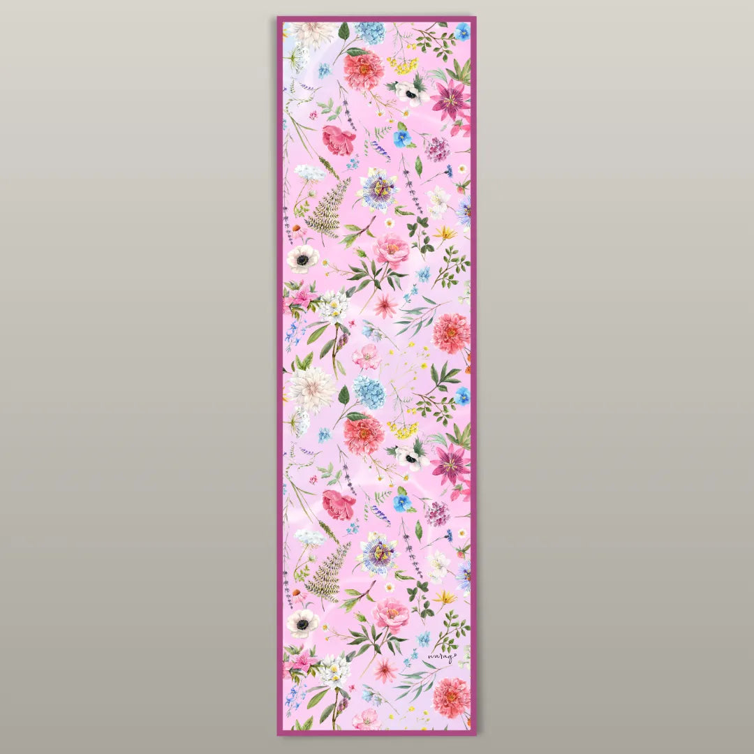 Peony Whisper Scarf - Blush