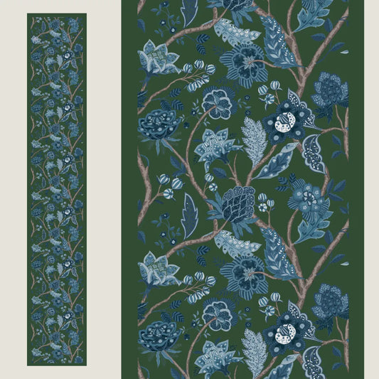 Royal Bloom Cravat- Verdant