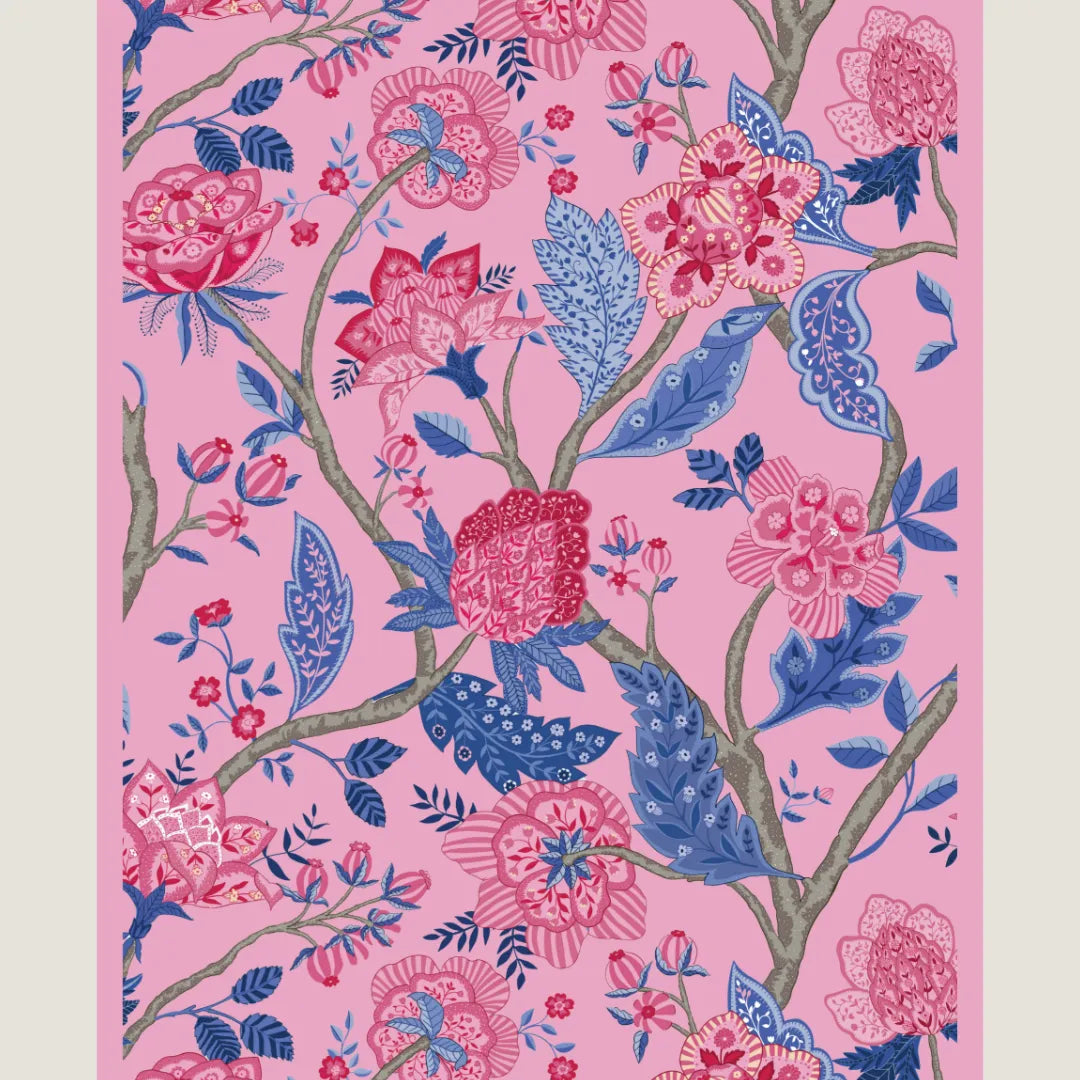 Royal Bloom Long Stole-Pink Quartz