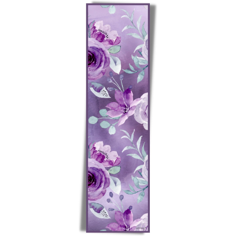 Royal Plum Floritale Scarf