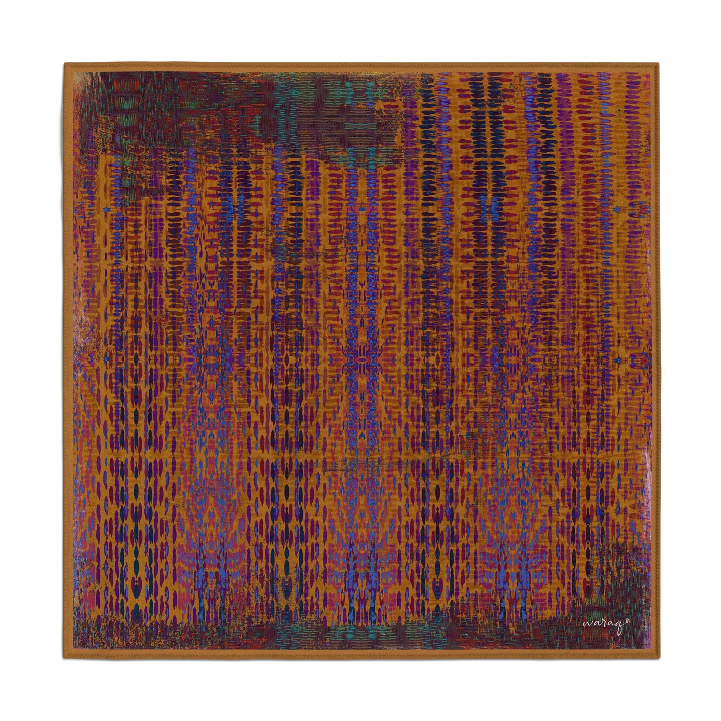 Silk Road Trail Ikat Spice Scarf