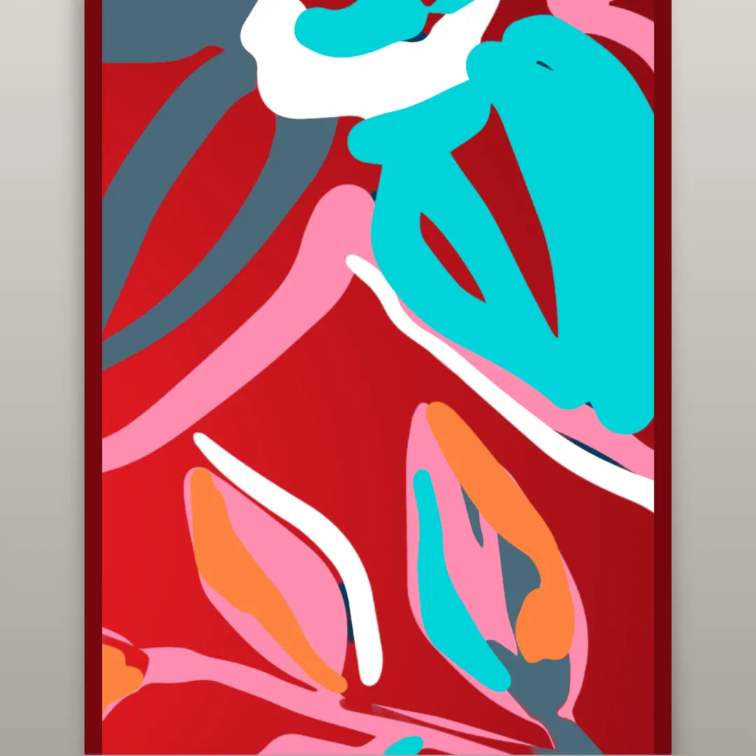 Élan Rouge Scarf