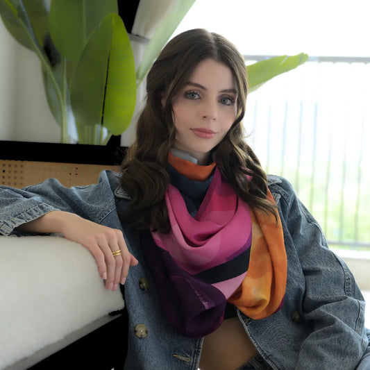 Aurora Rose Scarf