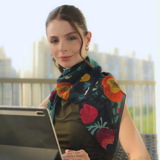 Wild Opera Square Scarf