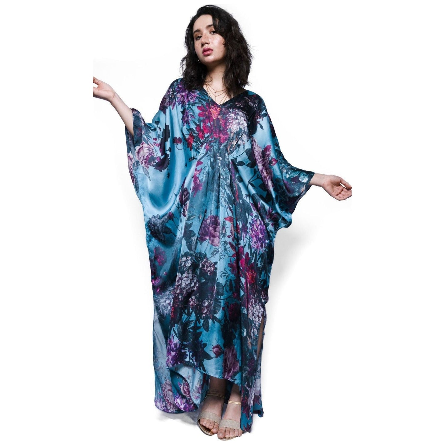 Forest Night Kaftan - Long