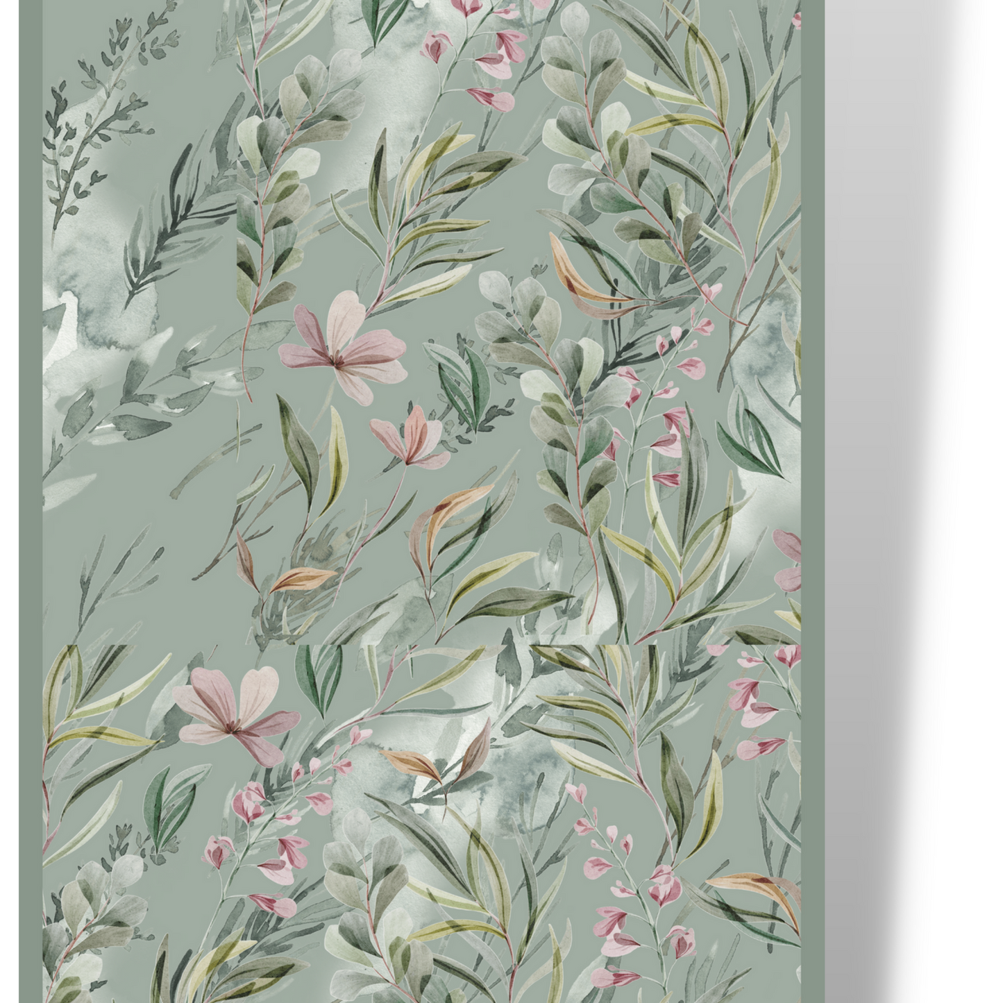 Nature Flair Sea Green Long Scarf / Stole