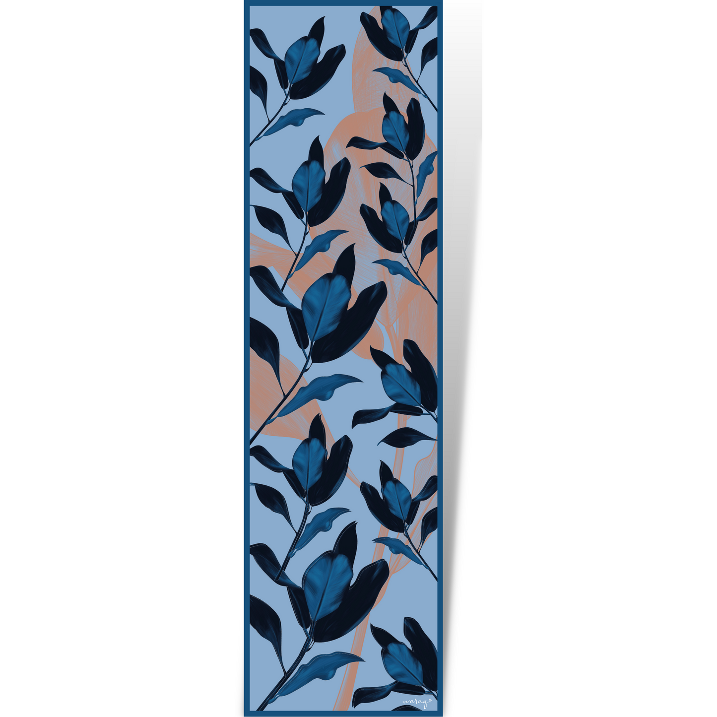 Moonstone Blue Long Scarf / Stole