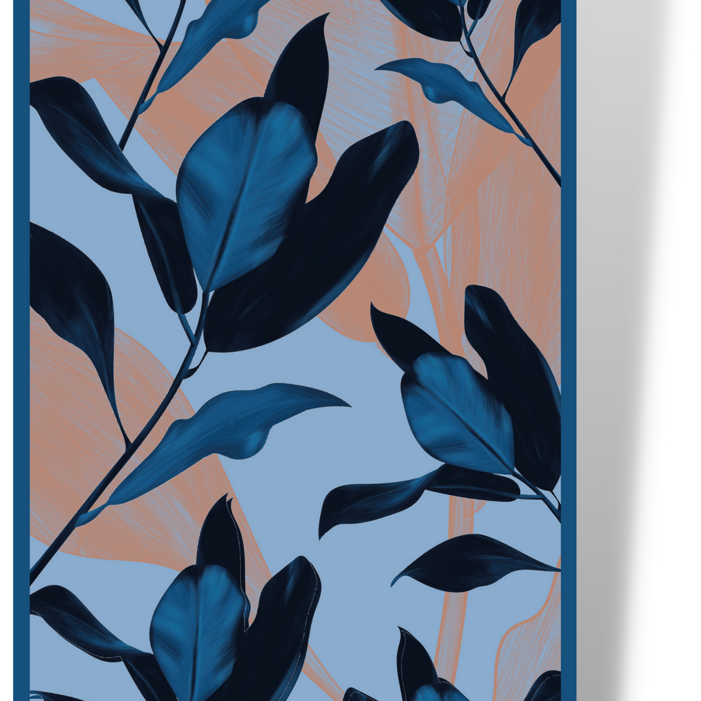 Moonstone Blue Long Scarf / Stole