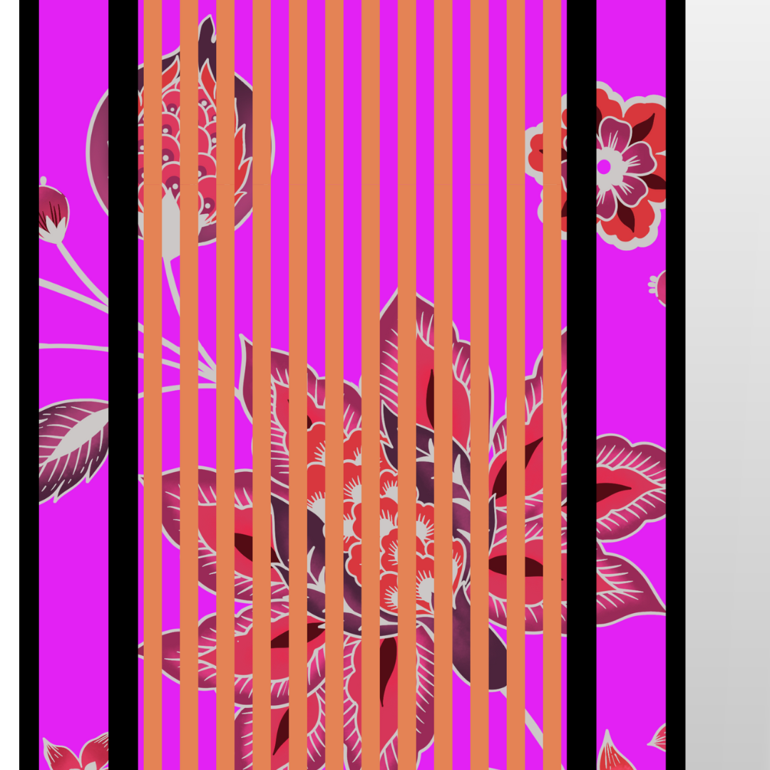 Image of a printed summer scarf, perfect head scarf and stole for ladies. Click to buy as a great gift for women