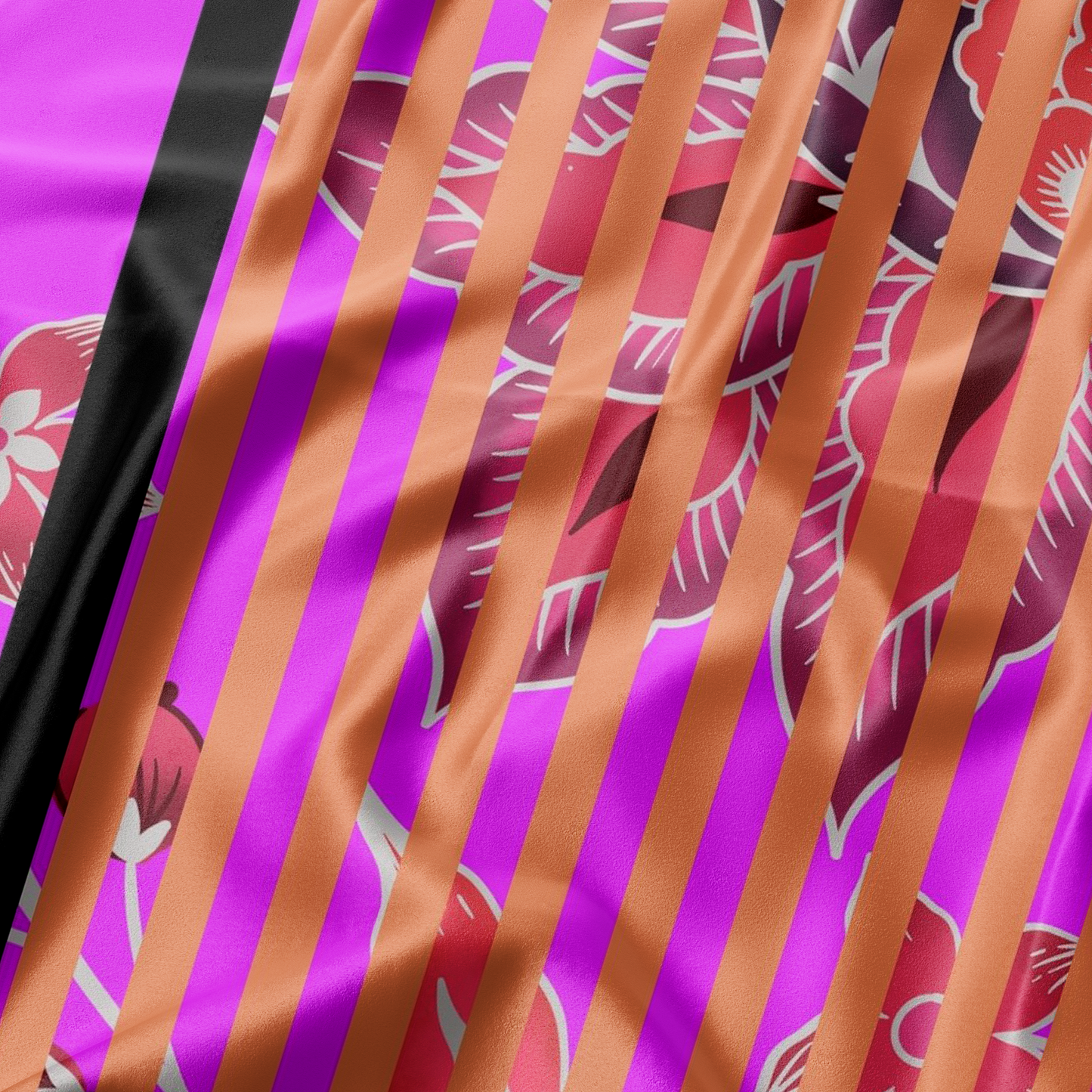 Image of a printed summer scarf, perfect head scarf and stole for ladies. Click to buy as a great gift for women
