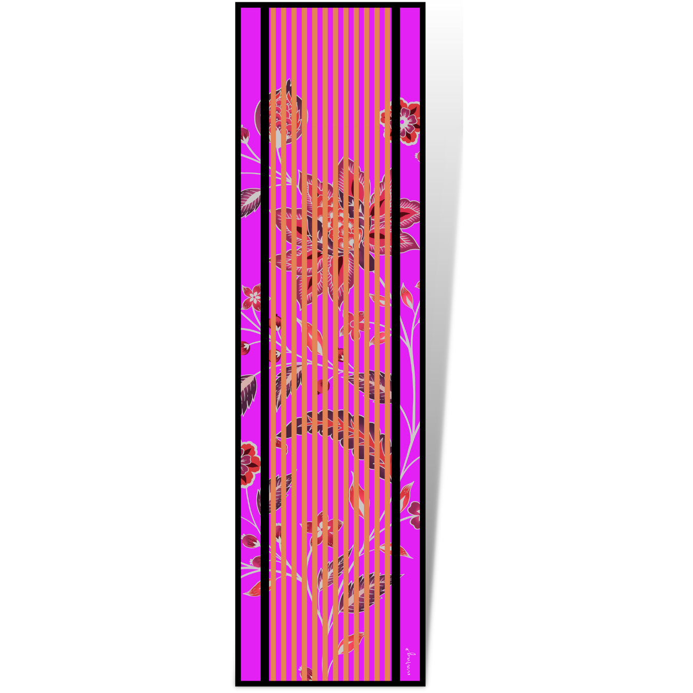 Image of a printed summer scarf, perfect head scarf and stole for ladies. Click to buy as a great gift for women