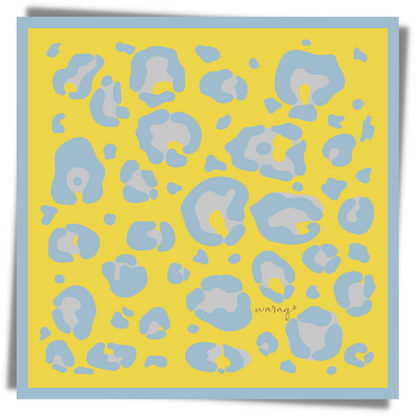 Dreamy Pop Yellow Scarf