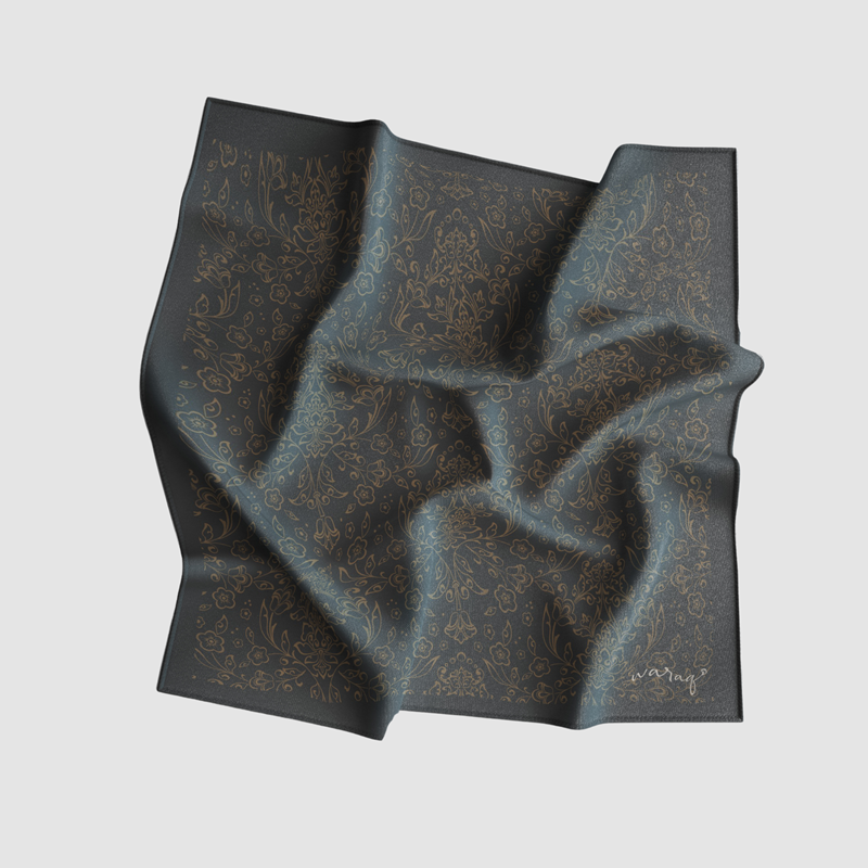 Baroque Majesty Pocket Square (color options inside)