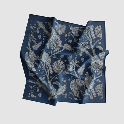 Kalamkar Pocket Square (color options inside)