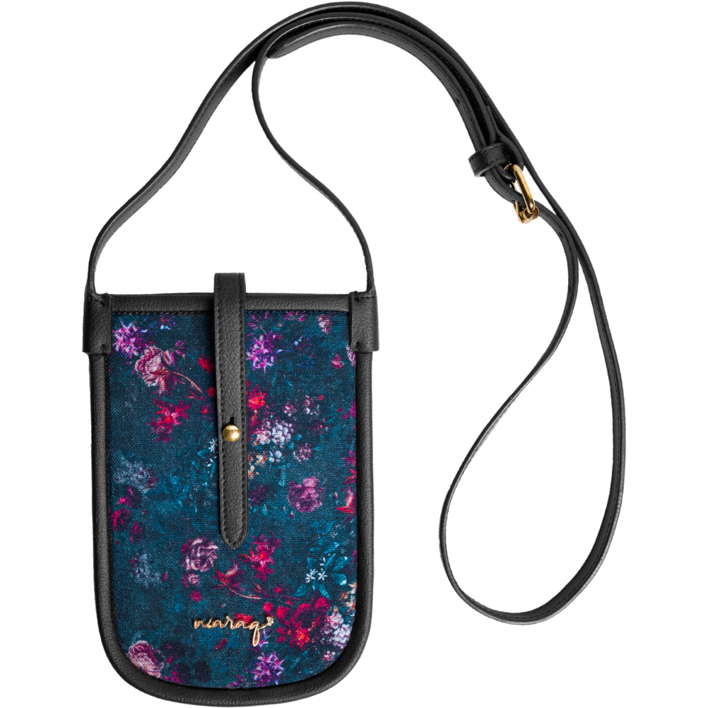 Lovestruck Phone Crossbody- Black