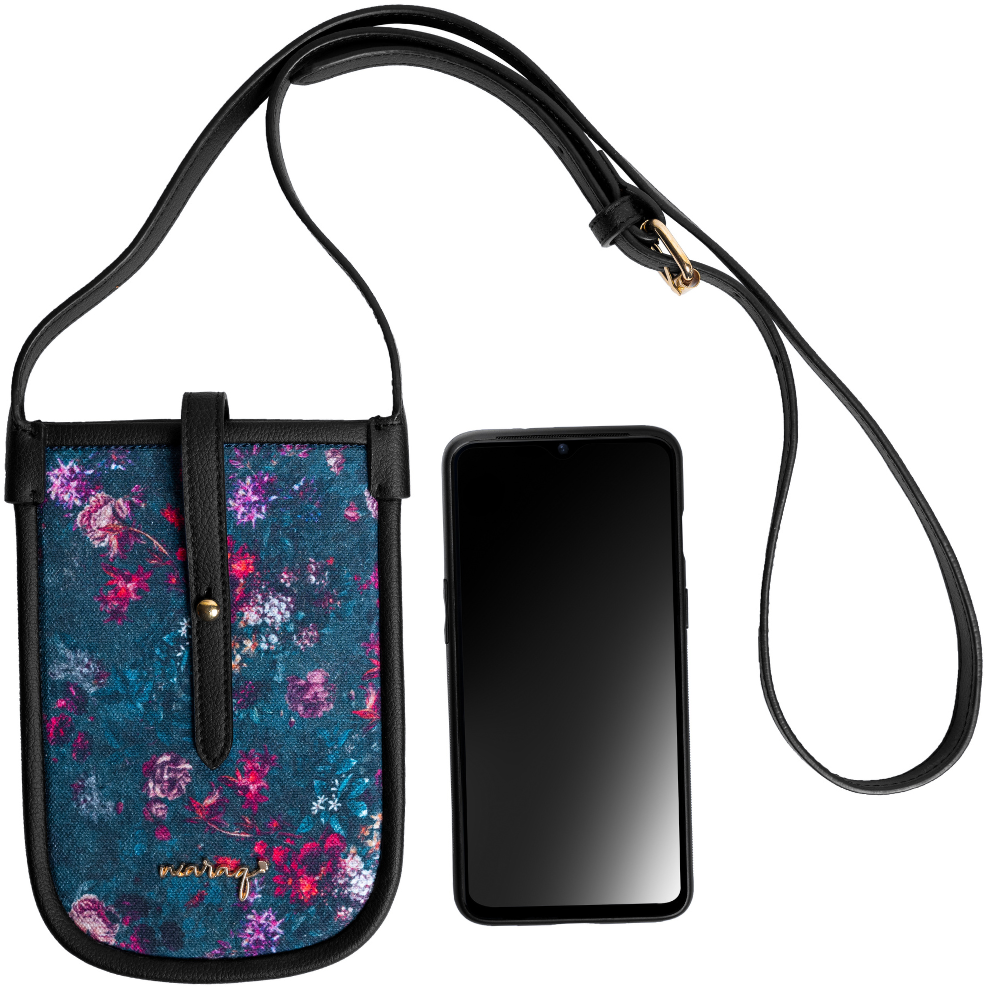 Lovestruck Phone Crossbody- Black