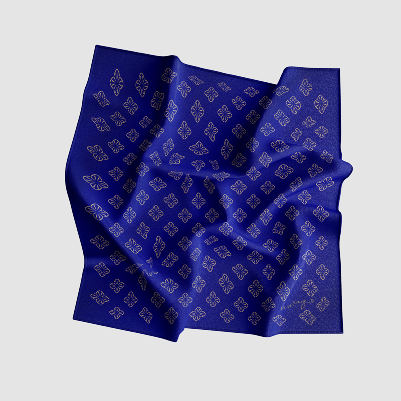 Palace Vista Pocket Square (color options inside)