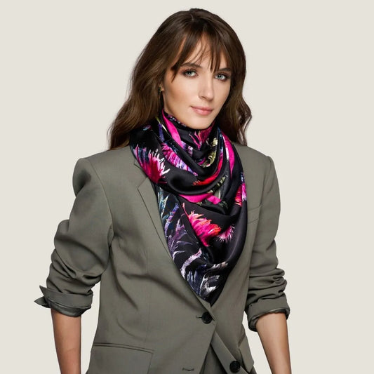 Ebony Rose Scarf