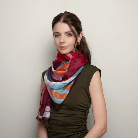 Élan Rouge Scarf