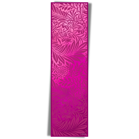 Fuscia Foliage Scarf