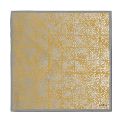 Gilded Lattice Scarf