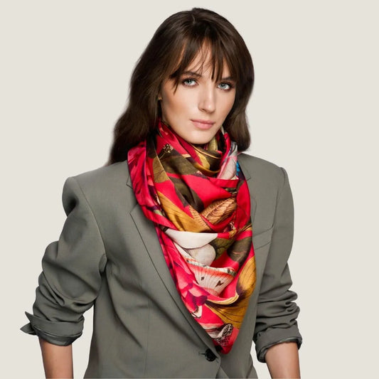 Jardin Coral Scarf