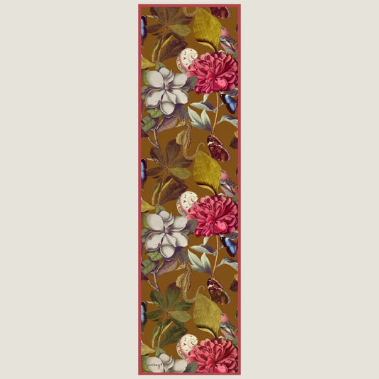 Jardin Ochre Scarf