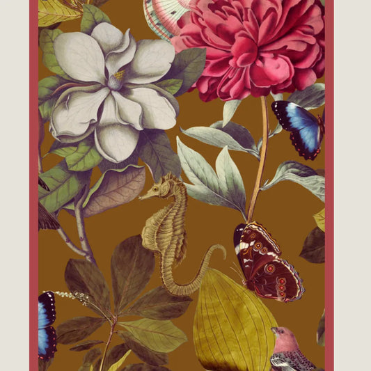 Jardin Ochre Scarf