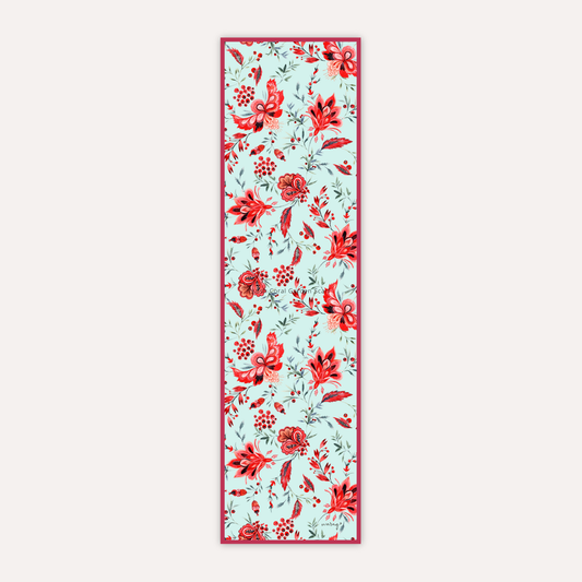Lush Coral Garden Scarf