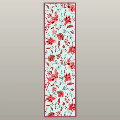 Lush Coral Garden Scarf