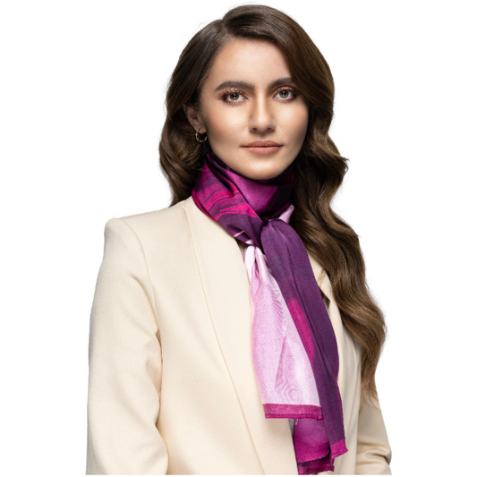 Marble Pink Scarf