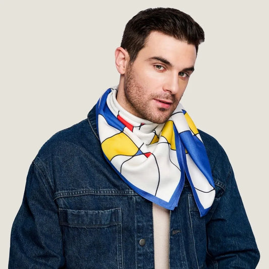 Mondrian Spectrum Scarf