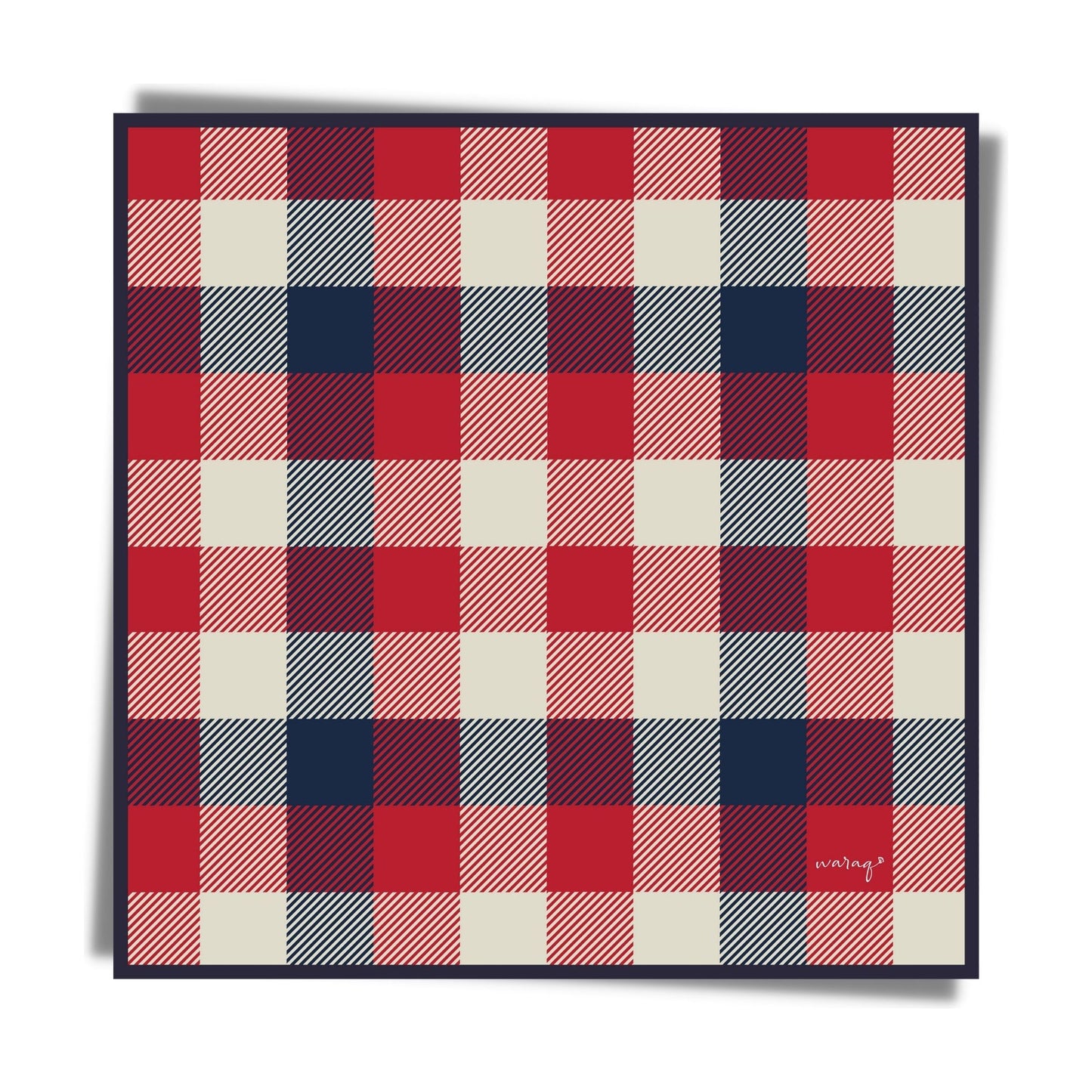 Nautical Plaid Scarf