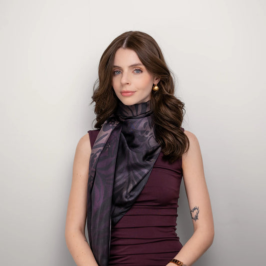 Nocturne Foliage Scarf