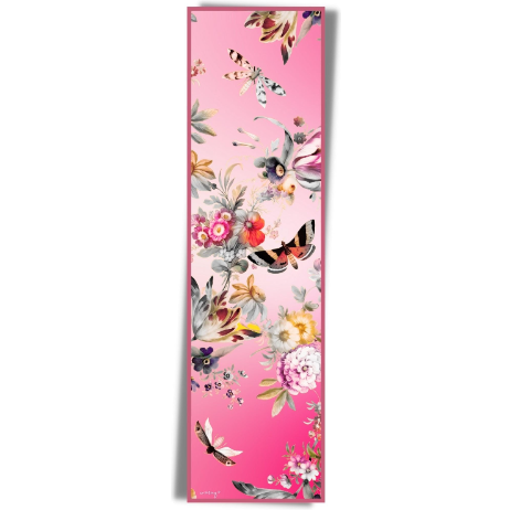 Rosy Flutter Garden Scarf